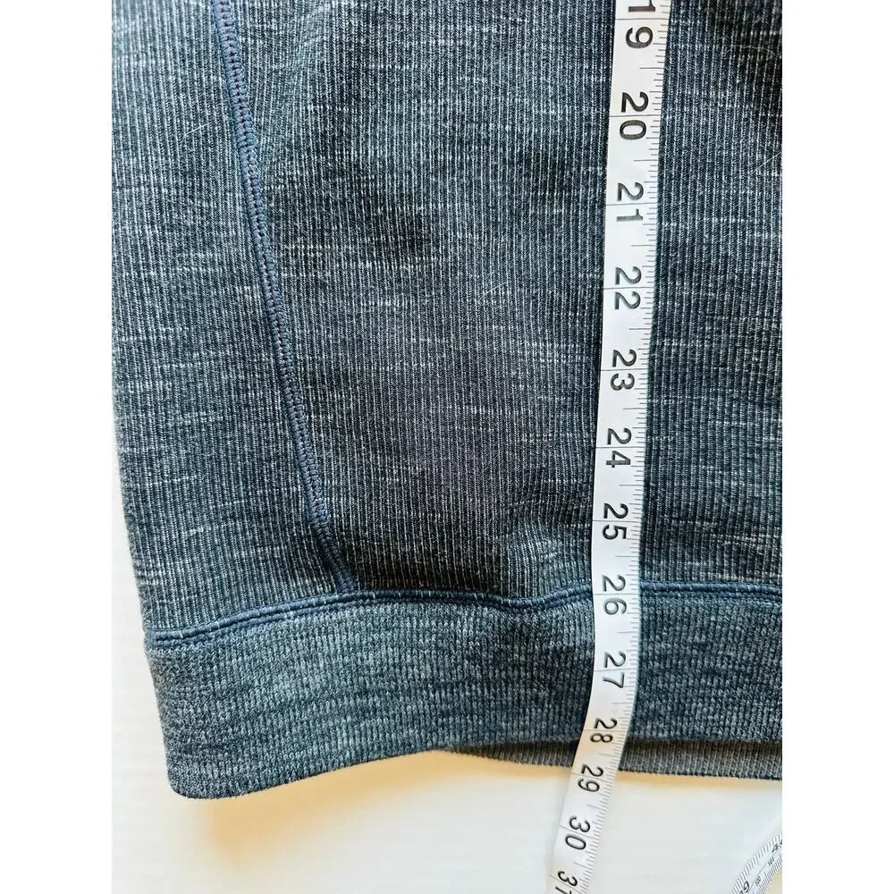 Tommy Bahama Men's Reversible Flipside 1/4 Zip Pullover Sweater Grey XL